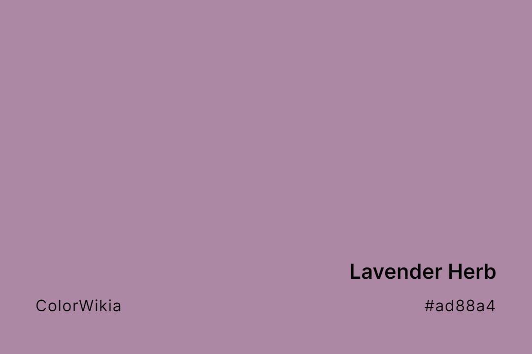 lavender herb color ad88a4
