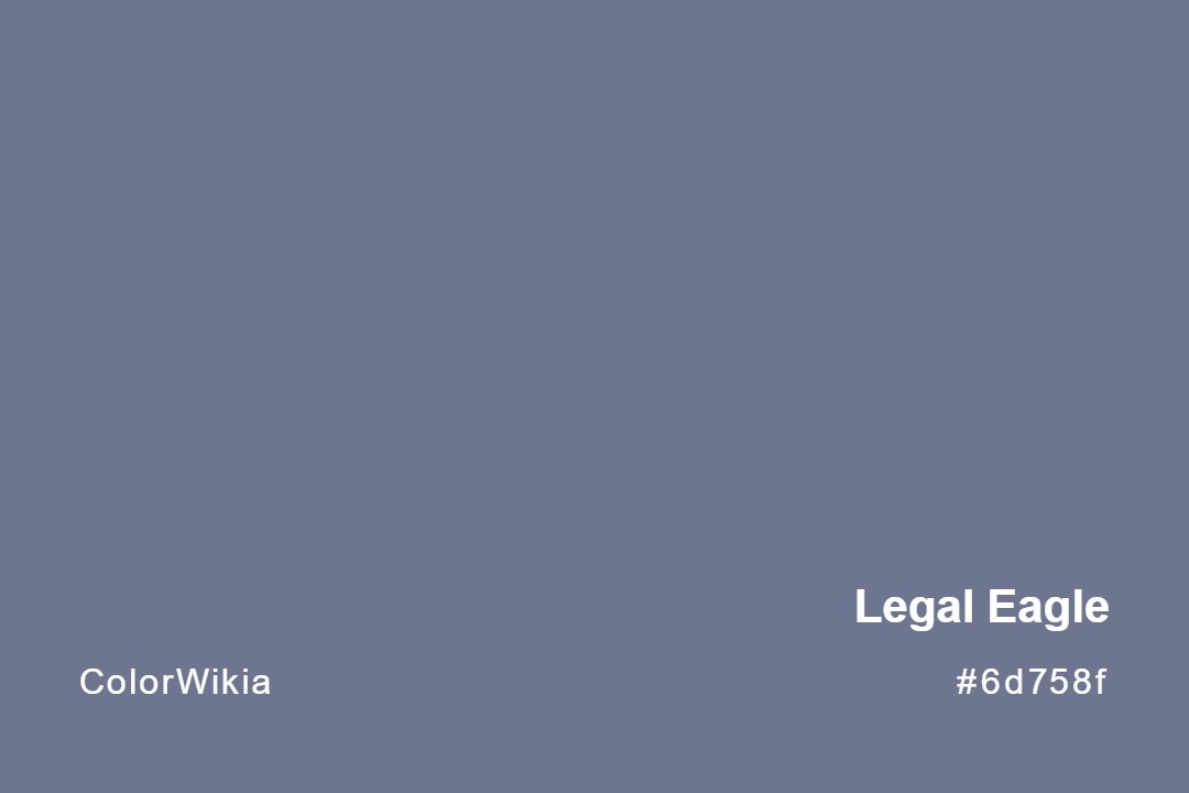 legal eagle color 6d758f