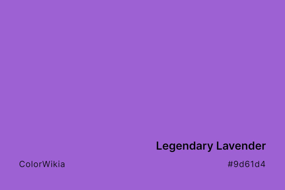 legendary lavender color 9d61d4