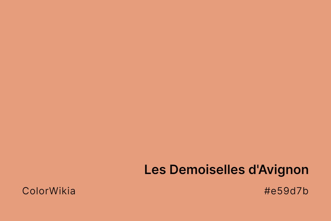 Les Demoiselles d’Avignon Color – #e59d7b: Codes and Complete Breakdown