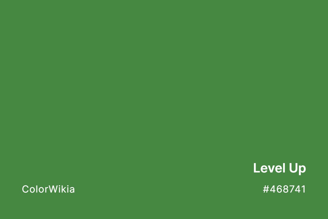 Level Up Color – #468741: Codes and Complete Breakdown