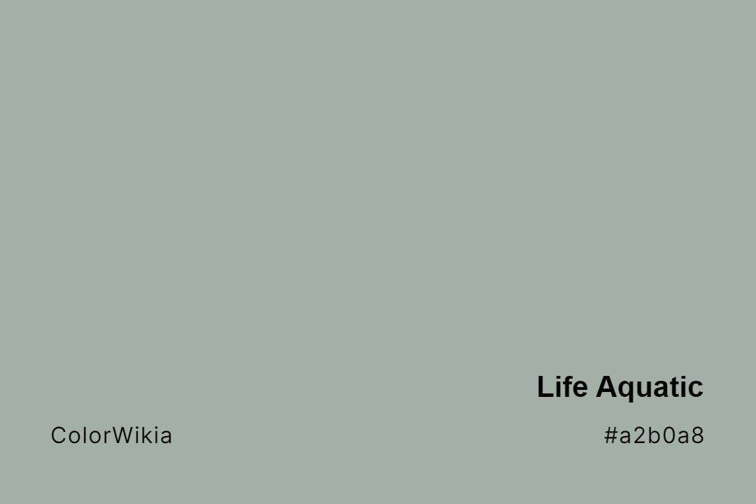 life aquatic color a2b0a8