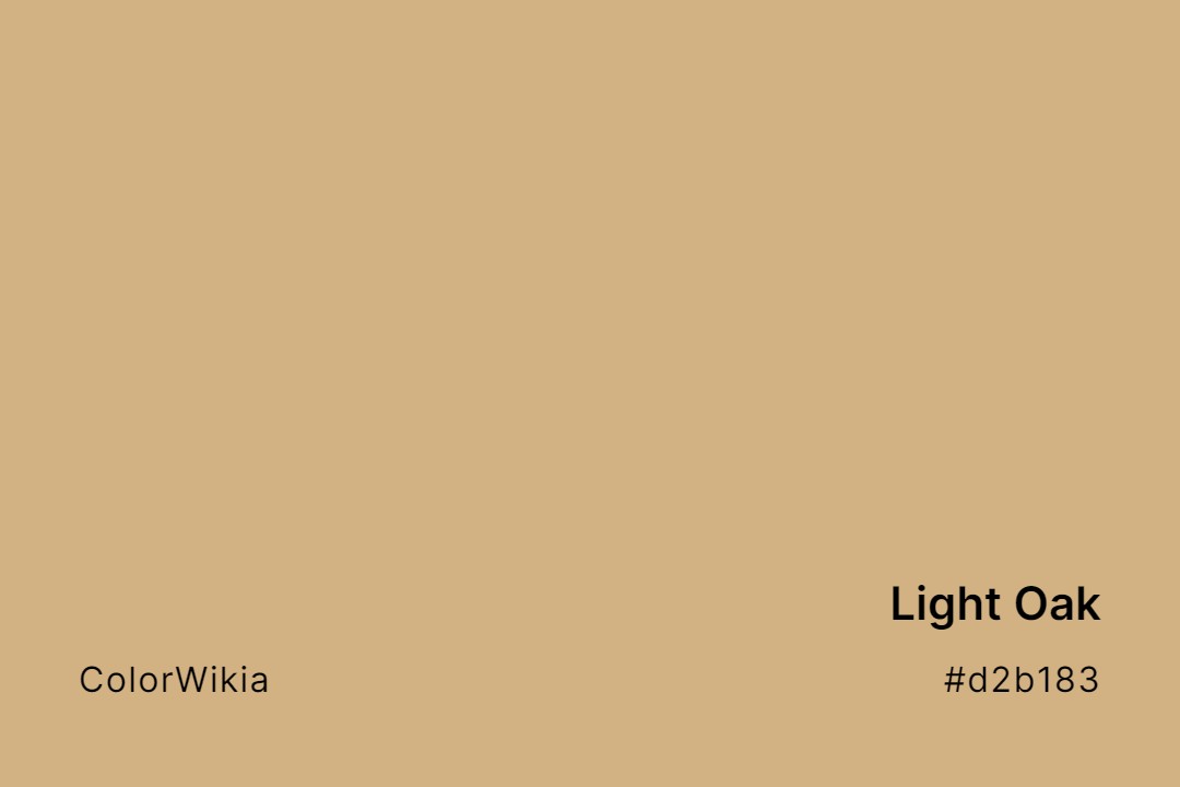 light oak color d2b183