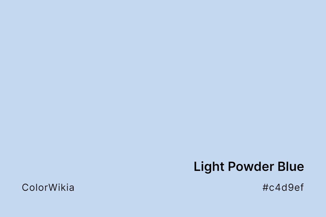 light powder blue color c4d9ef