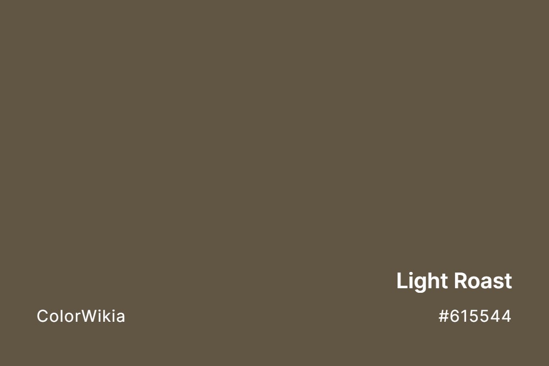 light roast color 615544