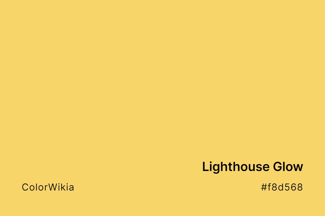 lighthouse glow color f8d568