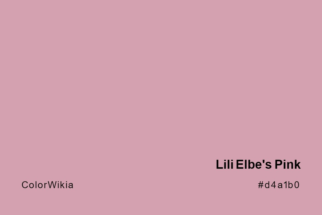 Lili Elbe’s Pink Color – #d4a1b0: Codes and Complete Breakdown