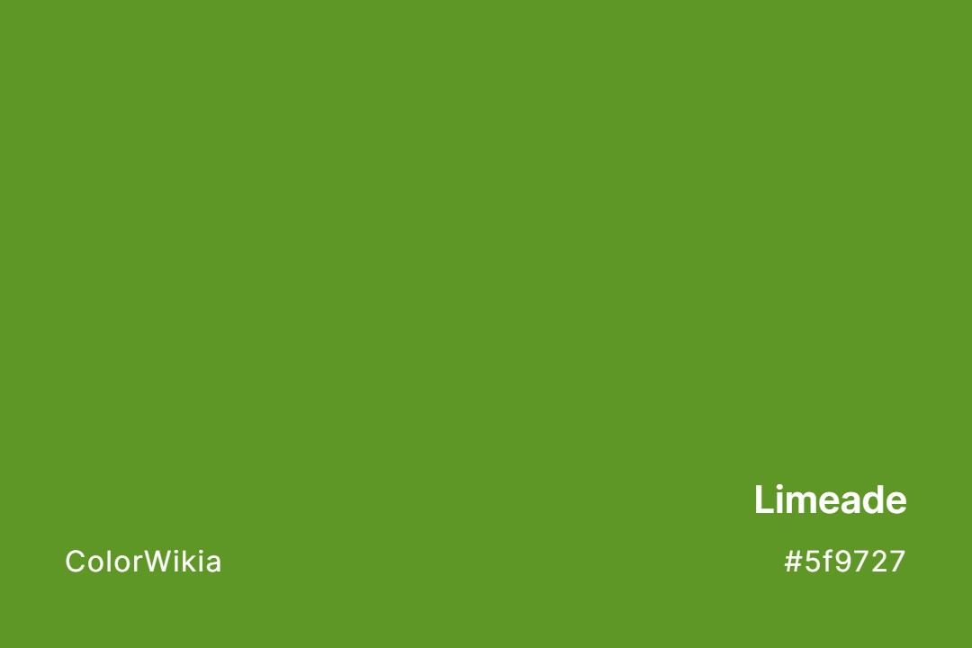 Limeade Color – #5f9727: Codes and Complete Breakdown