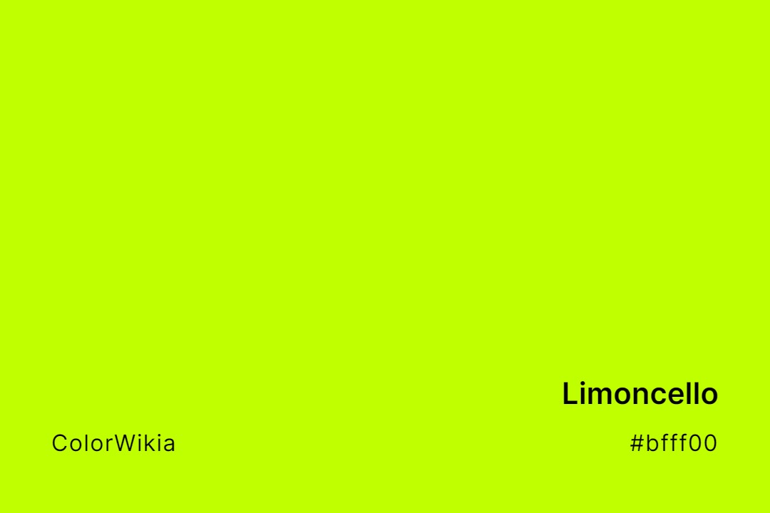 Limoncello Color – #bfff00: Codes and Complete Breakdown