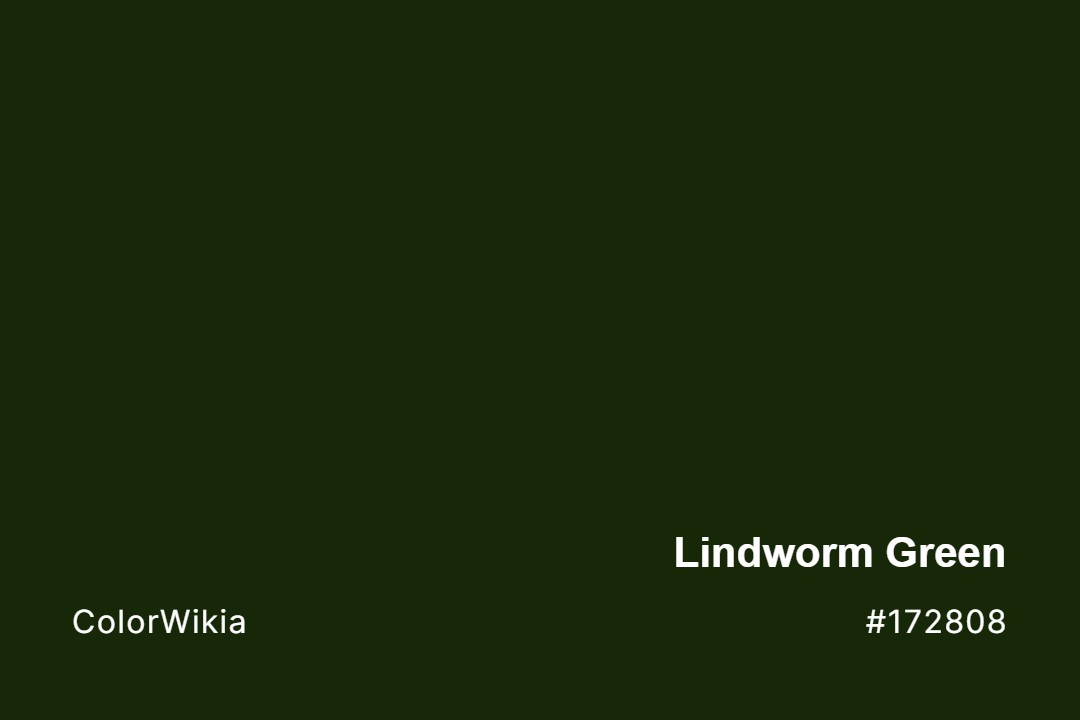 Lindworm Green Color – #172808: Codes and Complete Breakdown