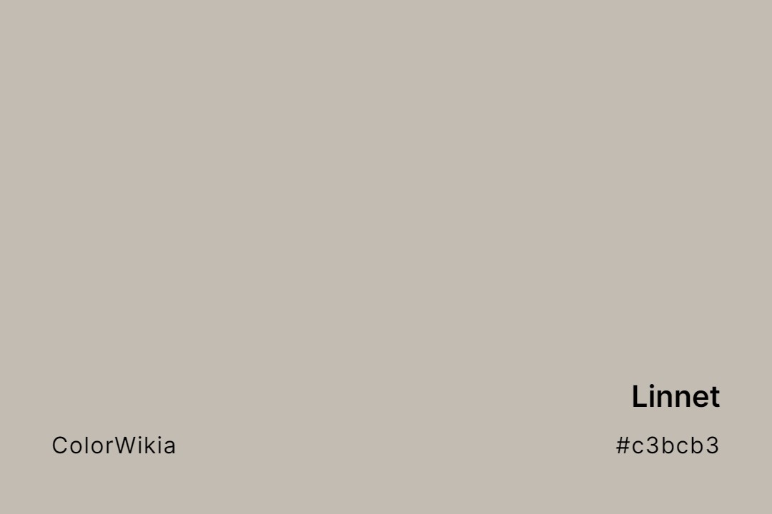 linnet color c3bcb3