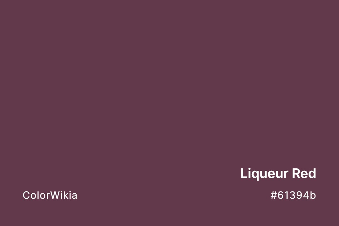 liqueur red color 61394b