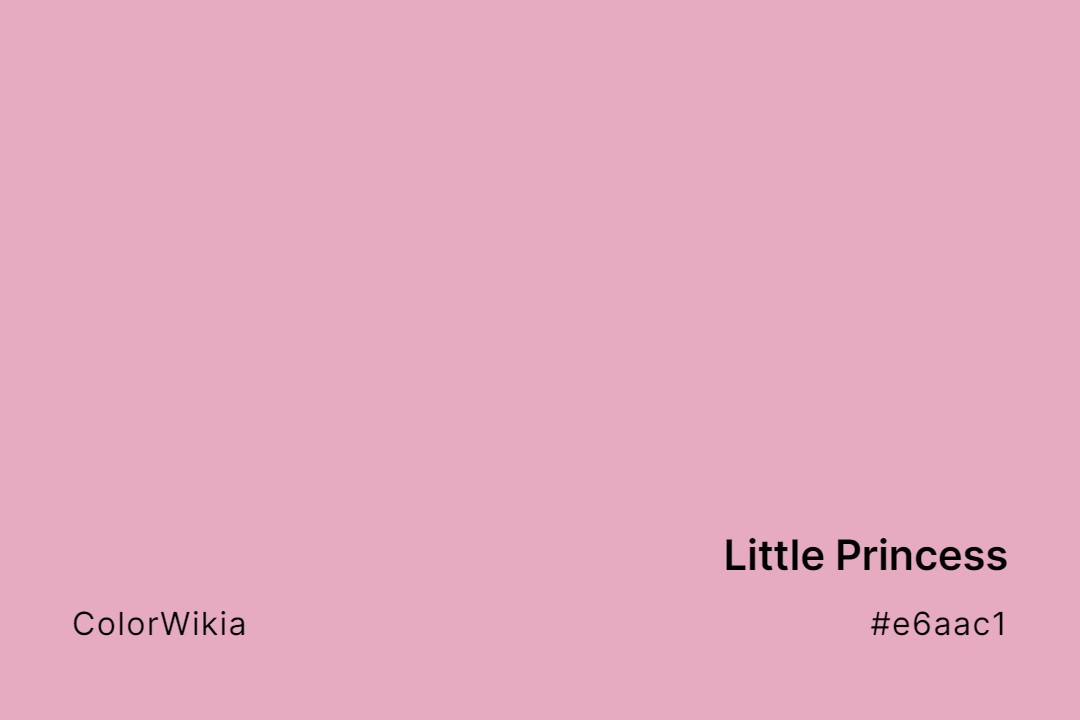 little princess color e6aac1
