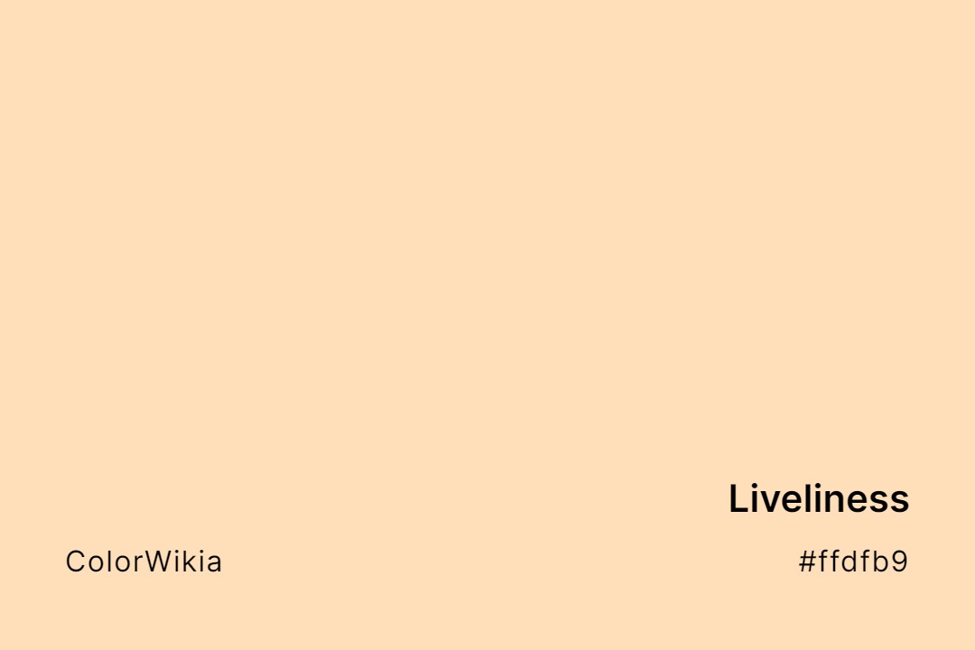 Liveliness Color – #ffdfb9: Codes and Complete Breakdown
