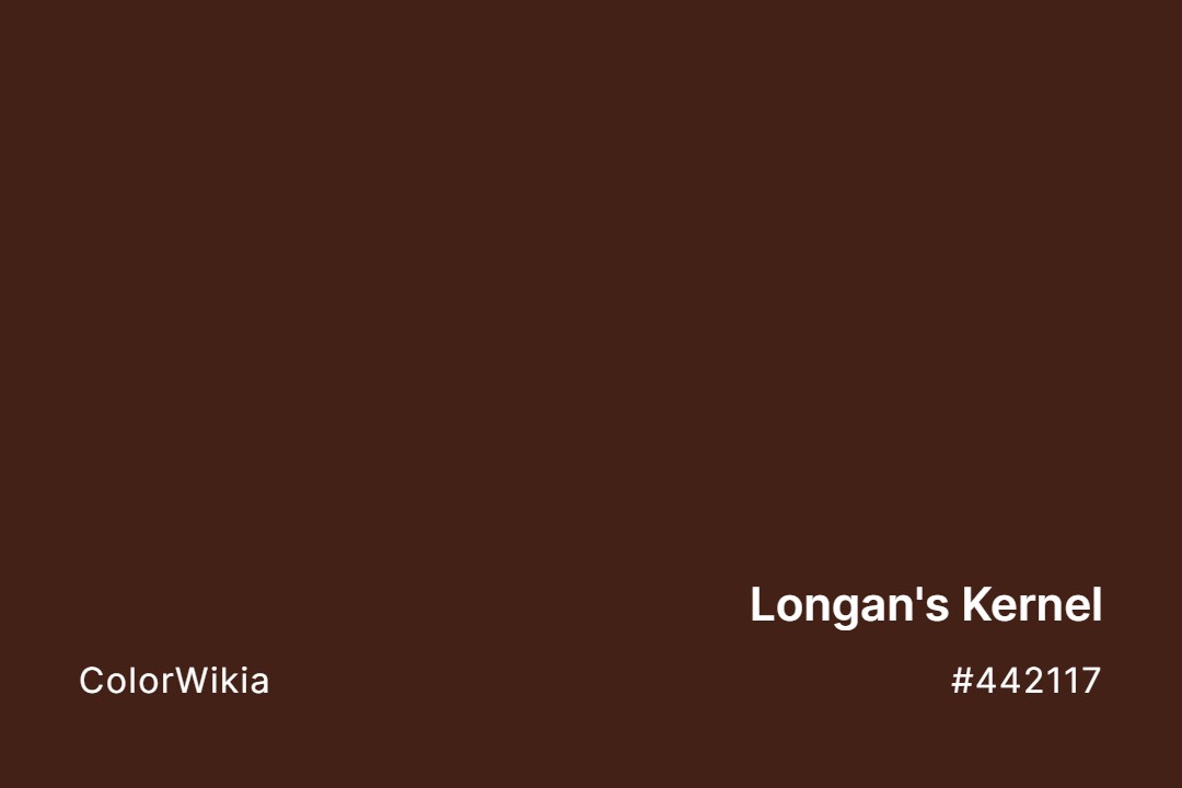 Longan’s Kernel Color – #442117: Codes and Complete Breakdown