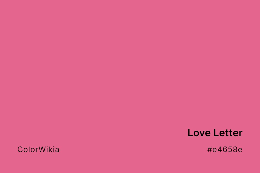 love letter color e4658e