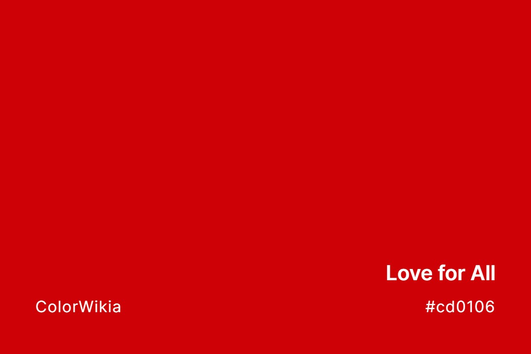 love for all color cd0106