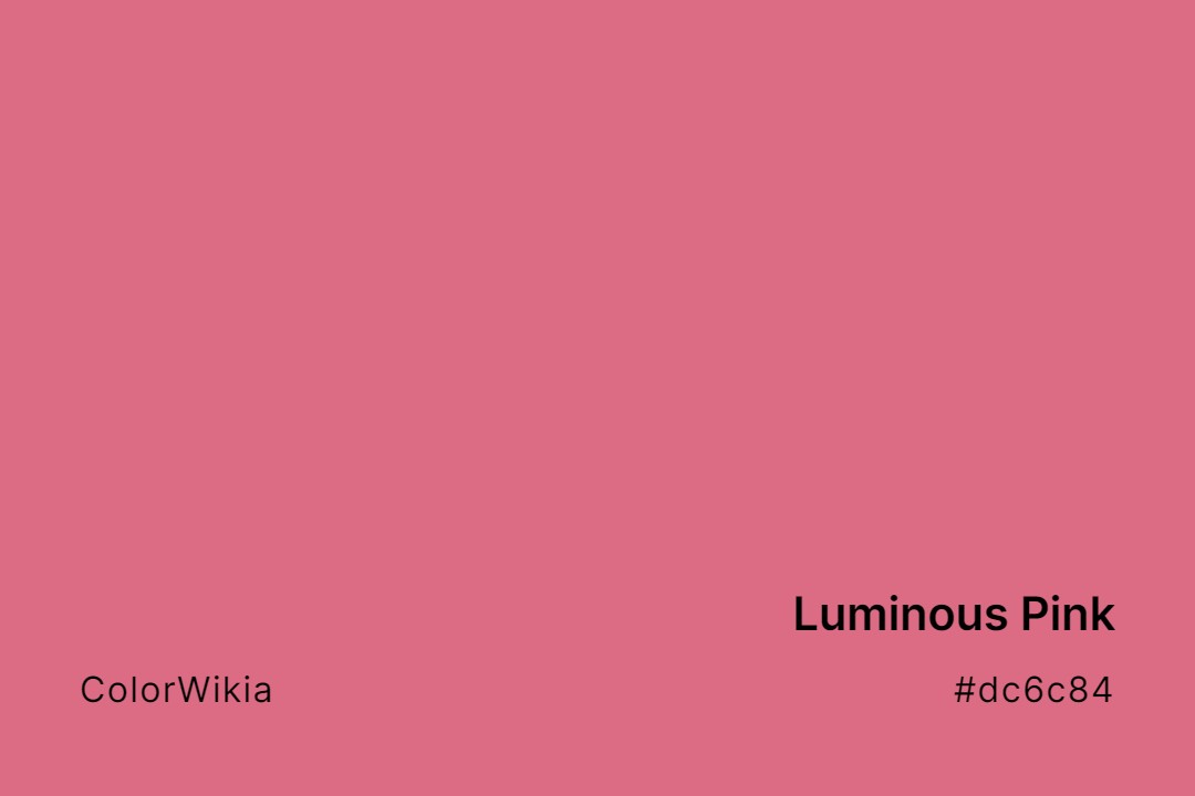 luminous pink color dc6c84
