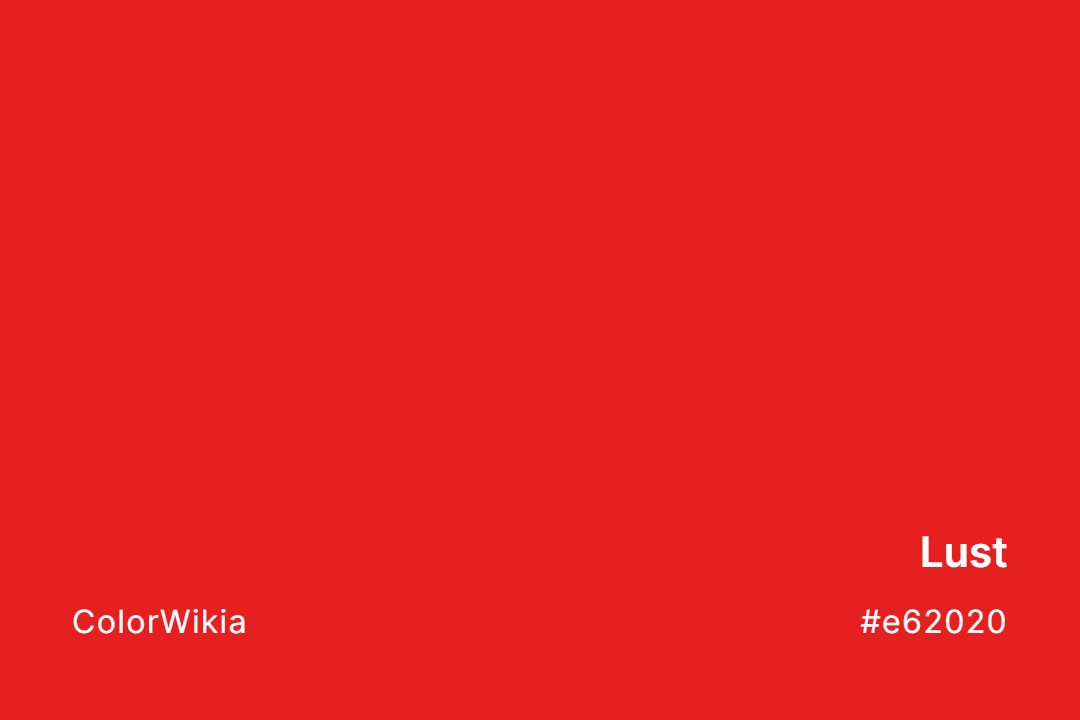 lust color e62020