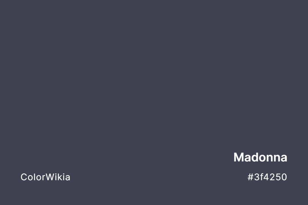 madonna color 3f4250