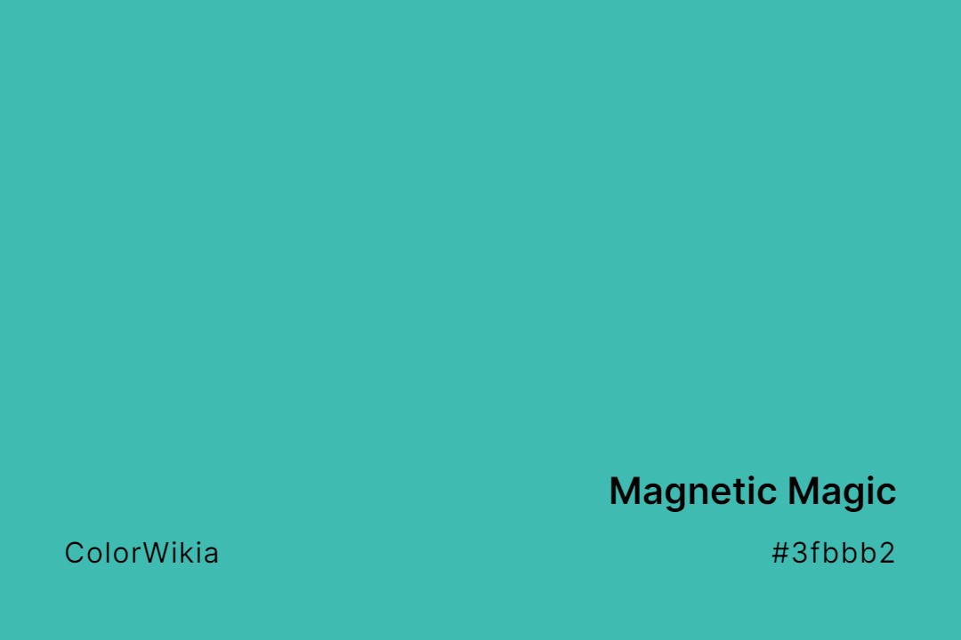 magnetic magic color 3fbbb2