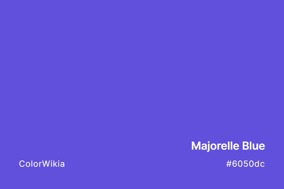Majorelle Blue Color – #6050dc: Codes and Complete Breakdown