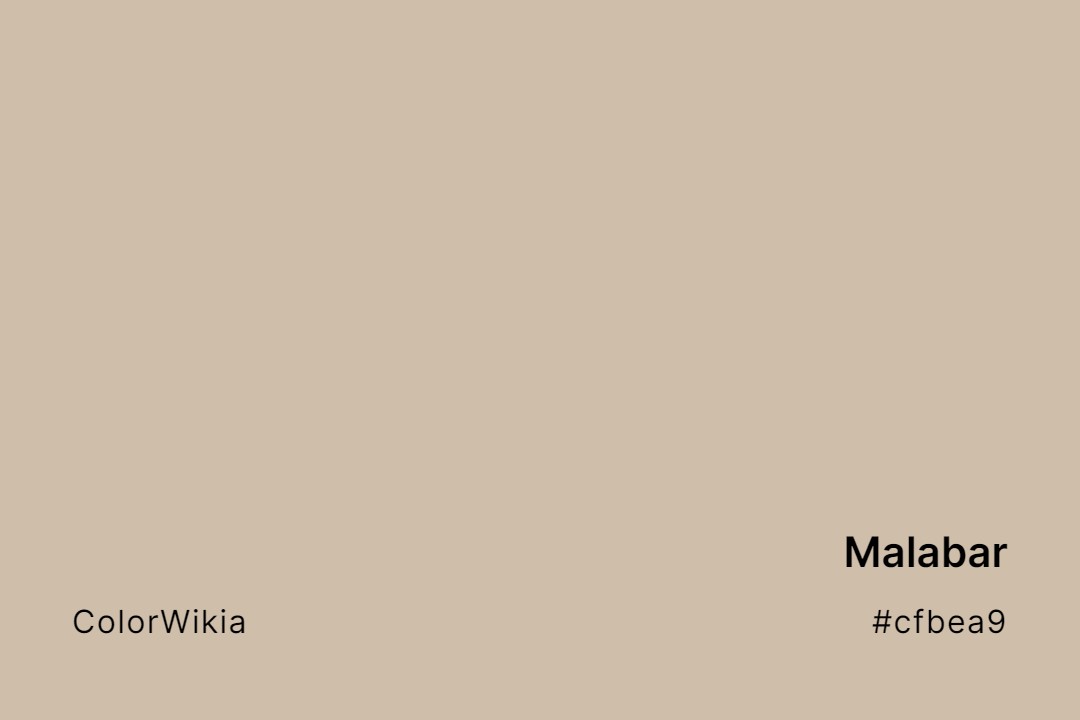 Malabar Color – #cfbea9: Codes and Complete Breakdown
