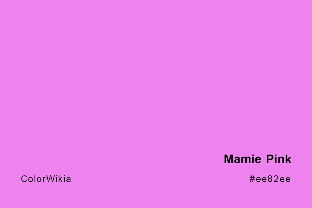Mamie Pink Color – #ee82ee: Codes and Complete Breakdown