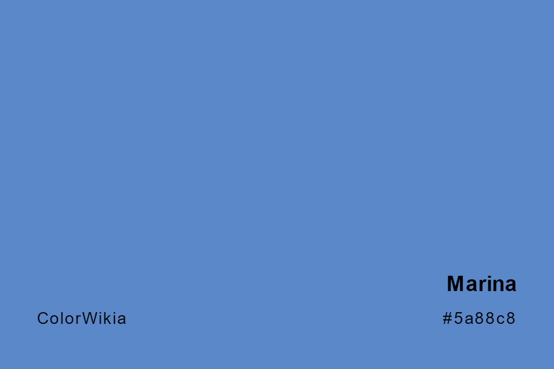 Marina Color – #5a88c8: Codes and Complete Breakdown