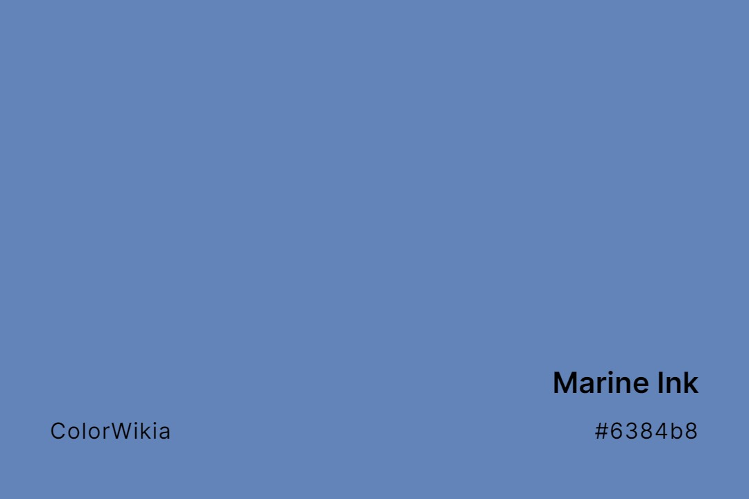marine ink color 6384b8