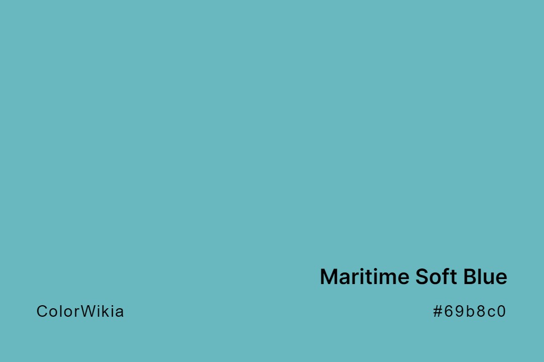 maritime soft blue color 69b8c0