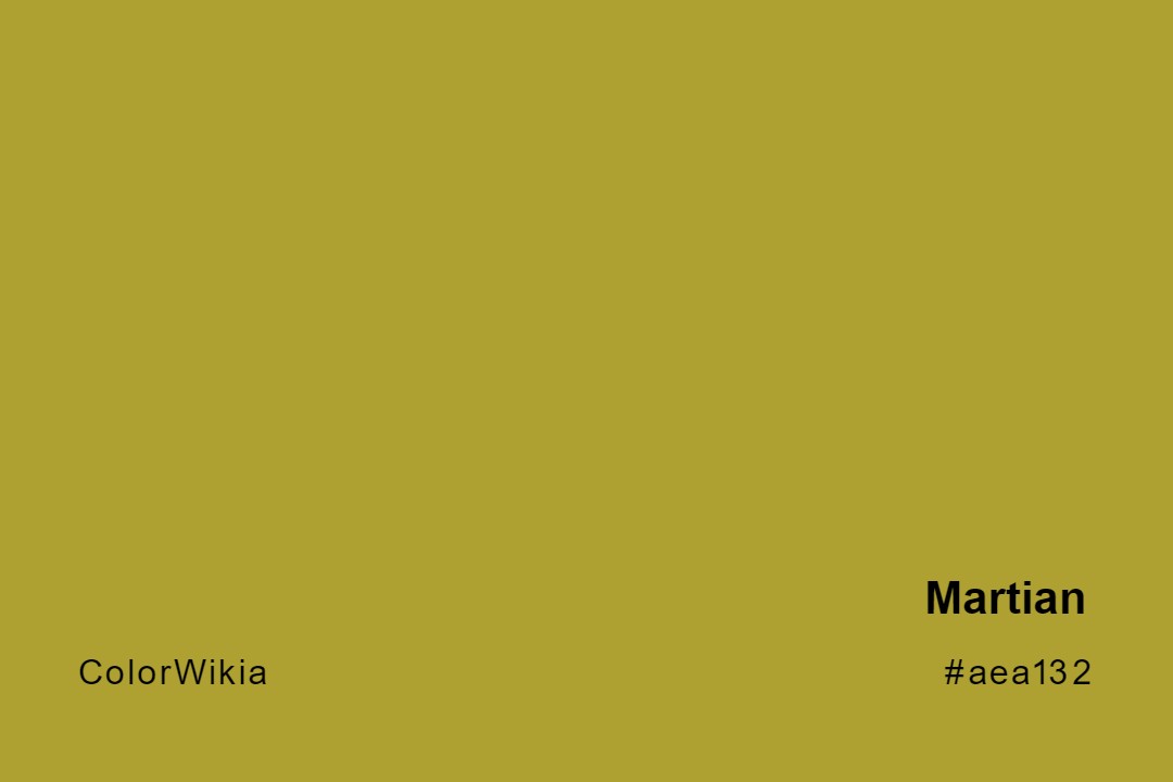 martian color aea132