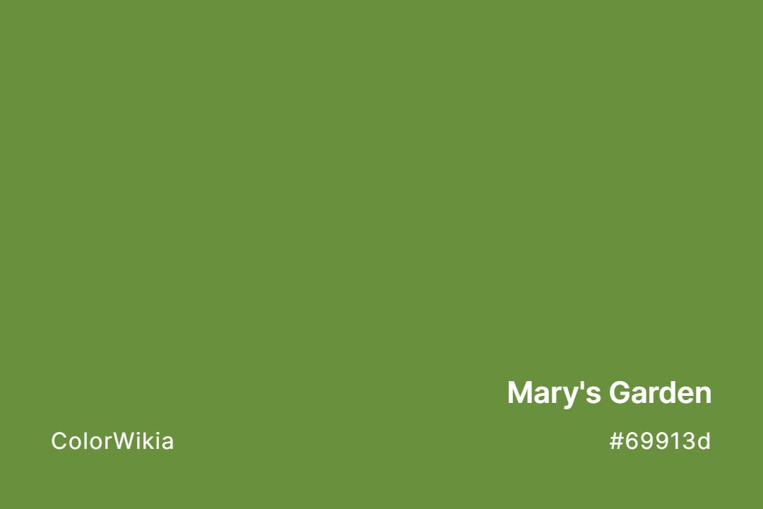 marys garden color 69913d