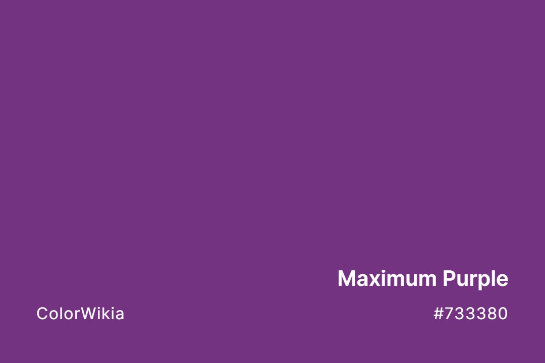 maximum purple color 733380