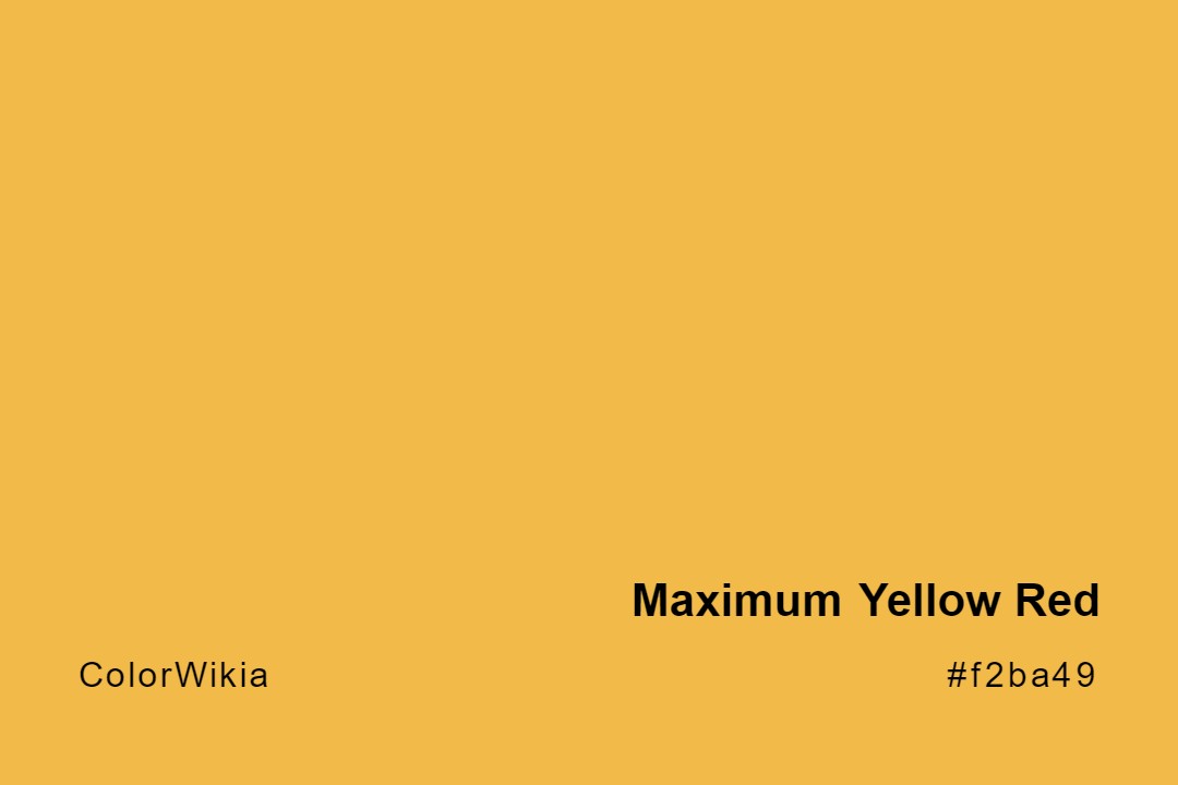 maximum yellow red color f2ba49