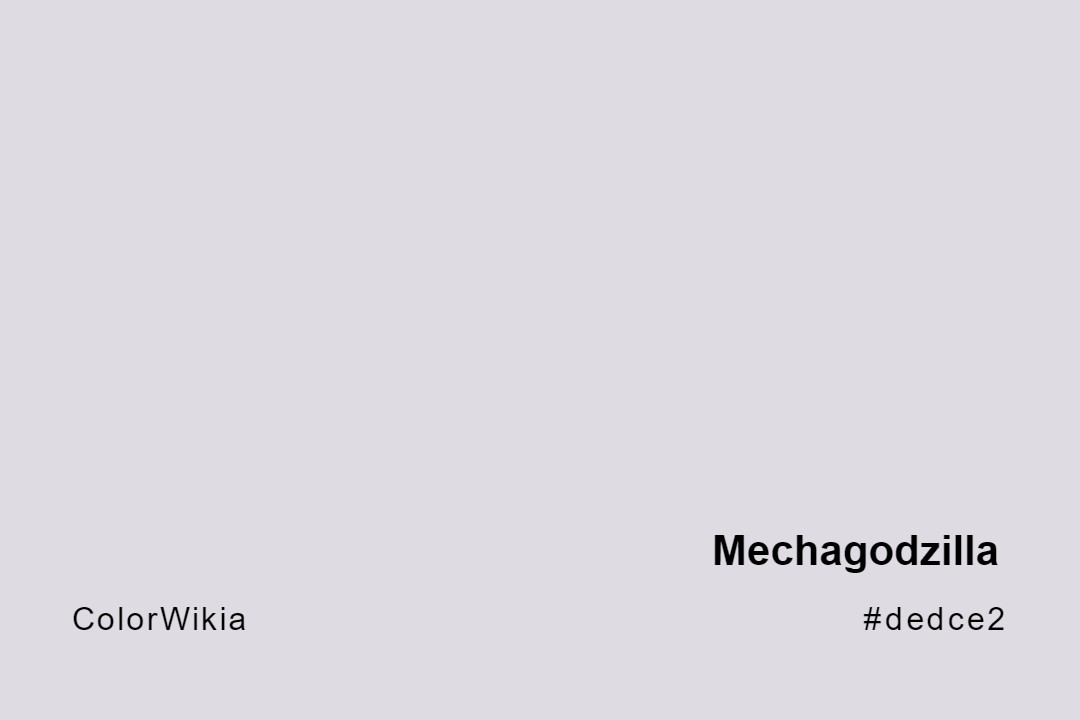 Mechagodzilla Color – #dedce2: Codes and Complete Breakdown