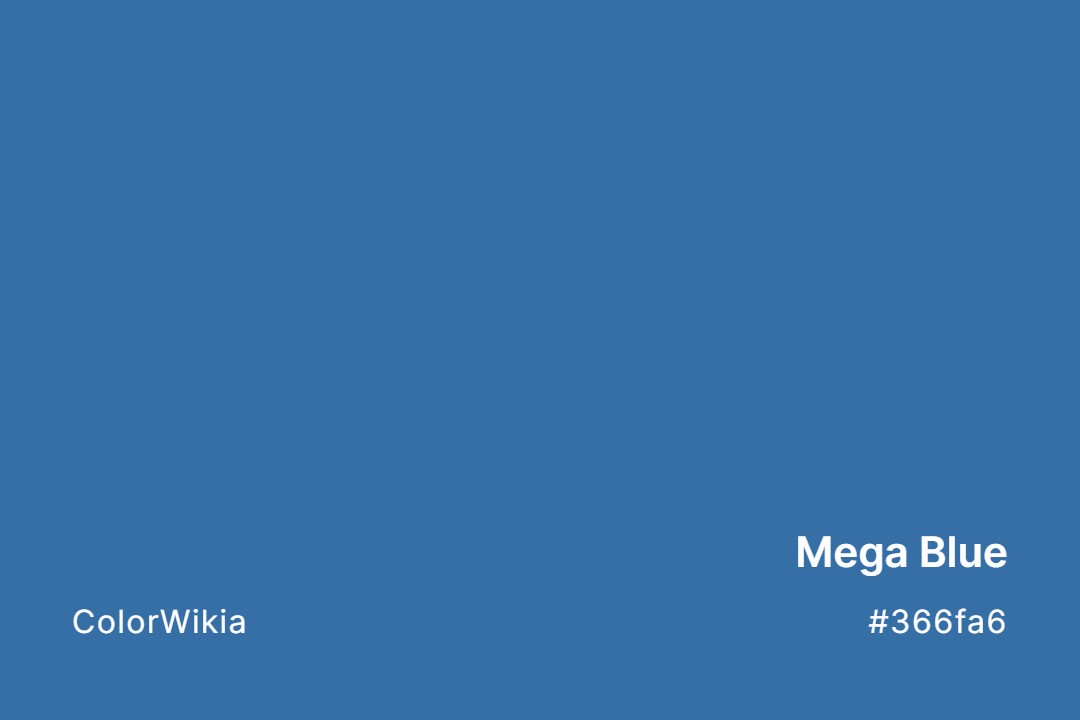mega blue color 366fa6