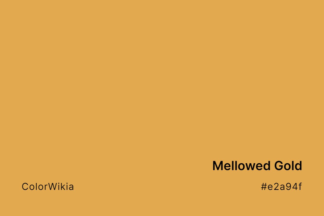 Mellowed Gold Color – #e2a94f: Codes and Complete Breakdown