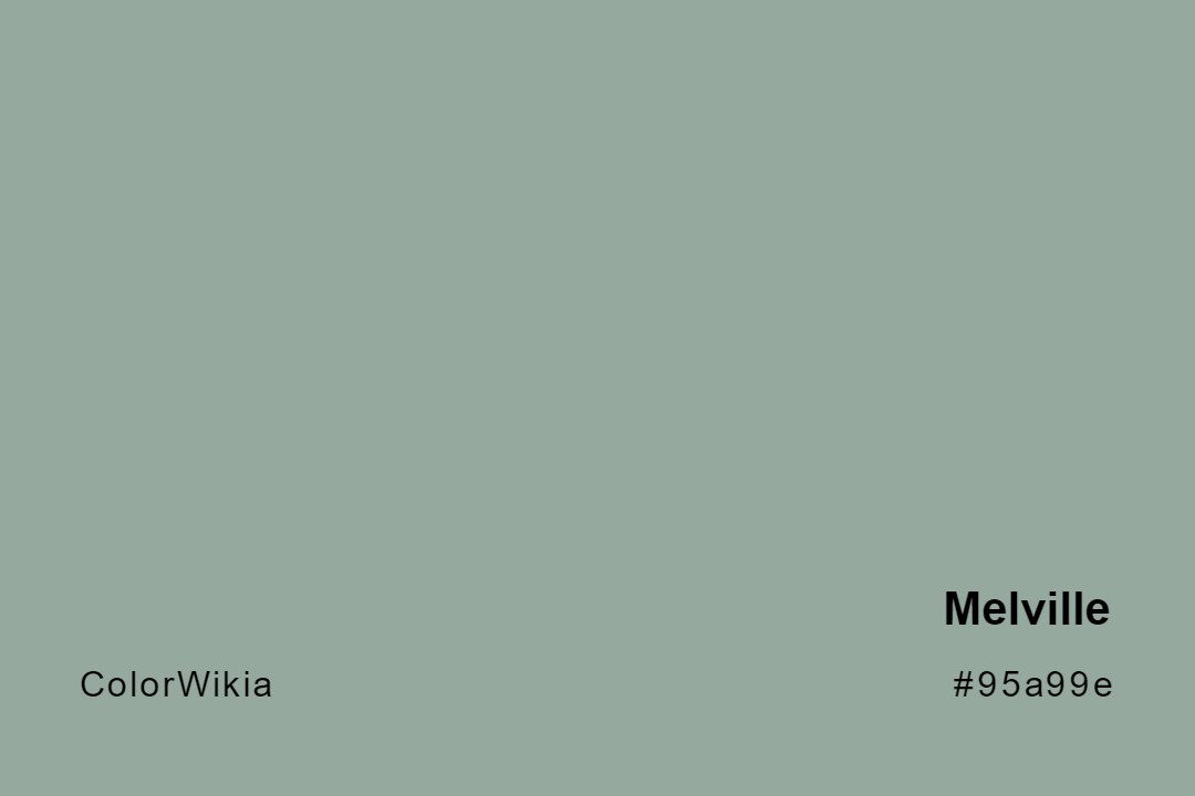 Melville Color – #95a99e: Codes and Complete Breakdown