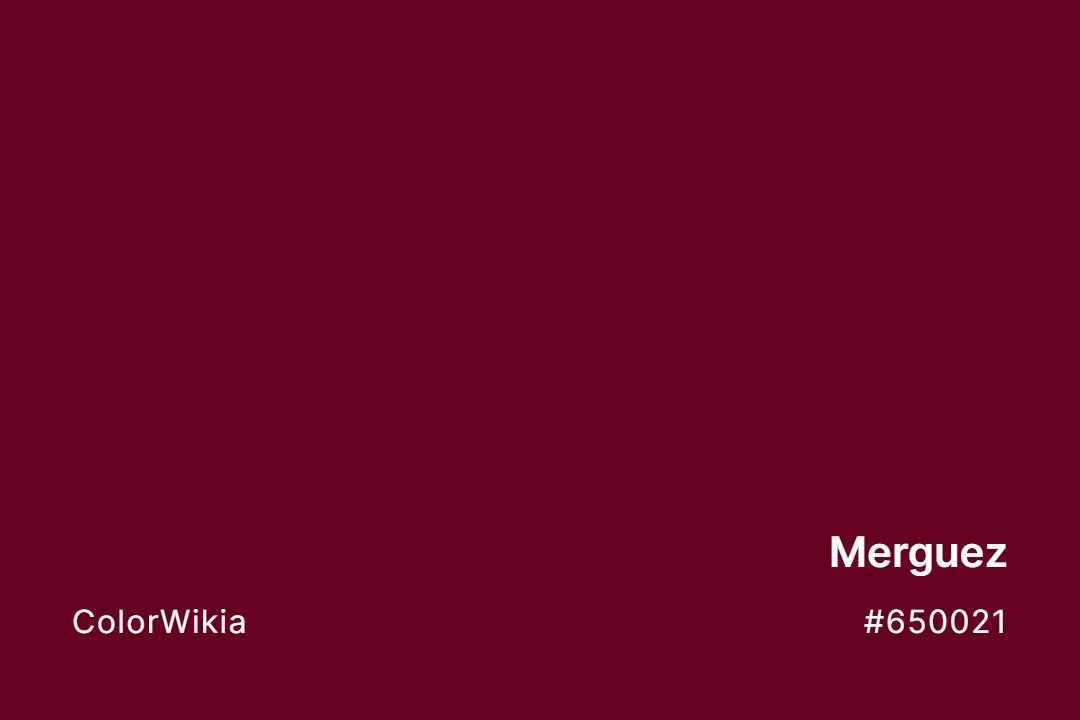 Merguez Color – #650021: Codes and Complete Breakdown