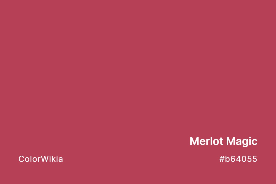 merlot magic color b64055