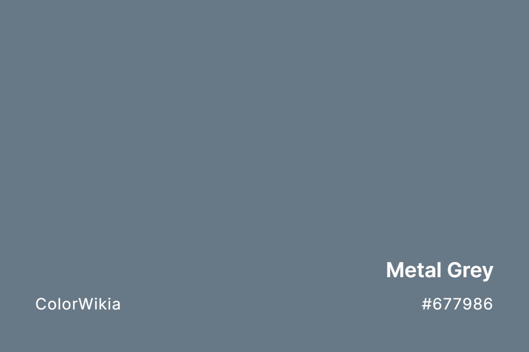 39 Shades of Metal Color