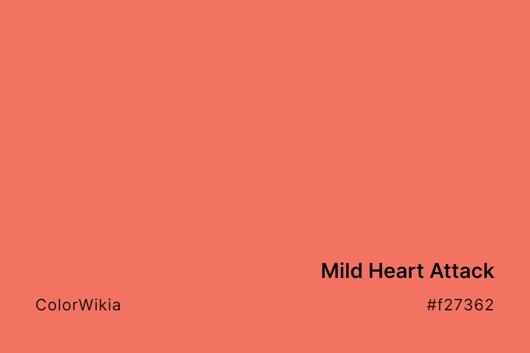 mild heart attack color f27362