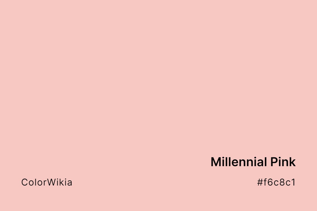 Millennial Pink Color – #f6c8c1: Codes and Complete Breakdown