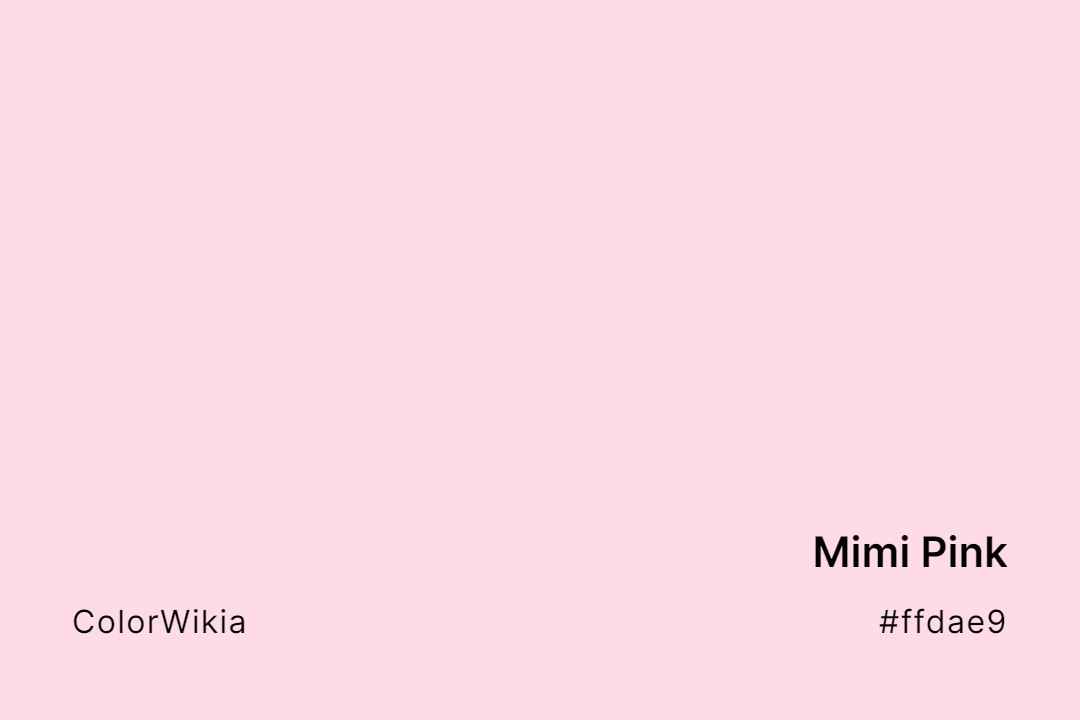 Mimi Pink Color – #ffdae9: Codes and Complete Breakdown