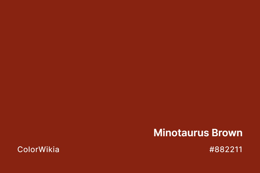 Minotaurus Brown Color – #882211: Codes and Complete Breakdown