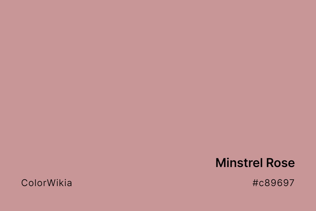Minstrel Rose Color – #c89697: Codes and Complete Breakdown