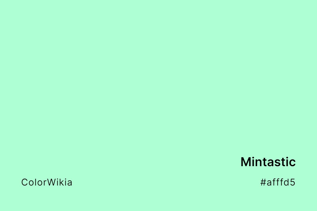 Mintastic Color – #afffd5: Codes and Complete Breakdown