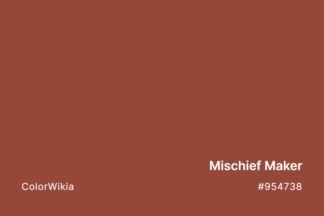 Mischief Maker Color – #954738: Codes and Complete Breakdown