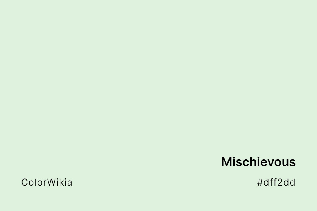 Mischievous Color – #dff2dd: Codes and Complete Breakdown